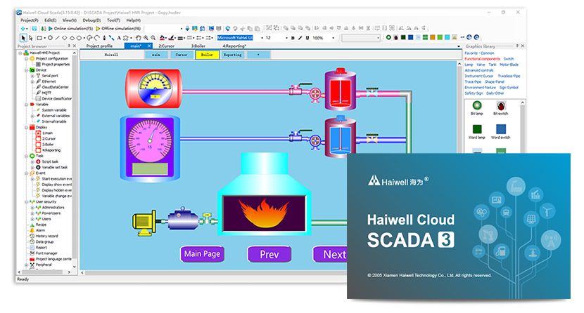 Haiwell海為云組態(tài)軟件 Cloud SCADA